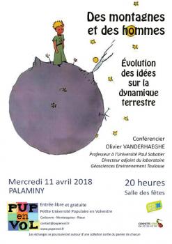 Conférence sur l'Evolution des idées sur la dynamique terrestre