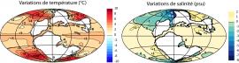 Variations de température et de sailinité de l'océan jurassique pour un triplement de la quantité de CO2 atmosphérique